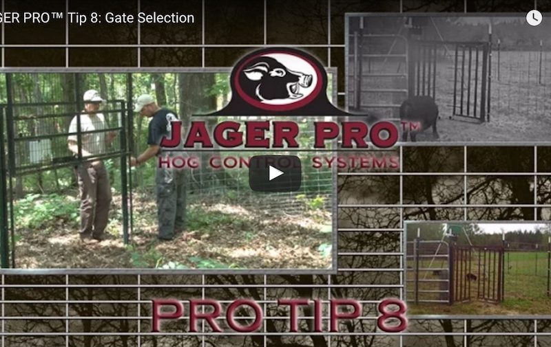 Jager Pro Tip 8 Gate Selection