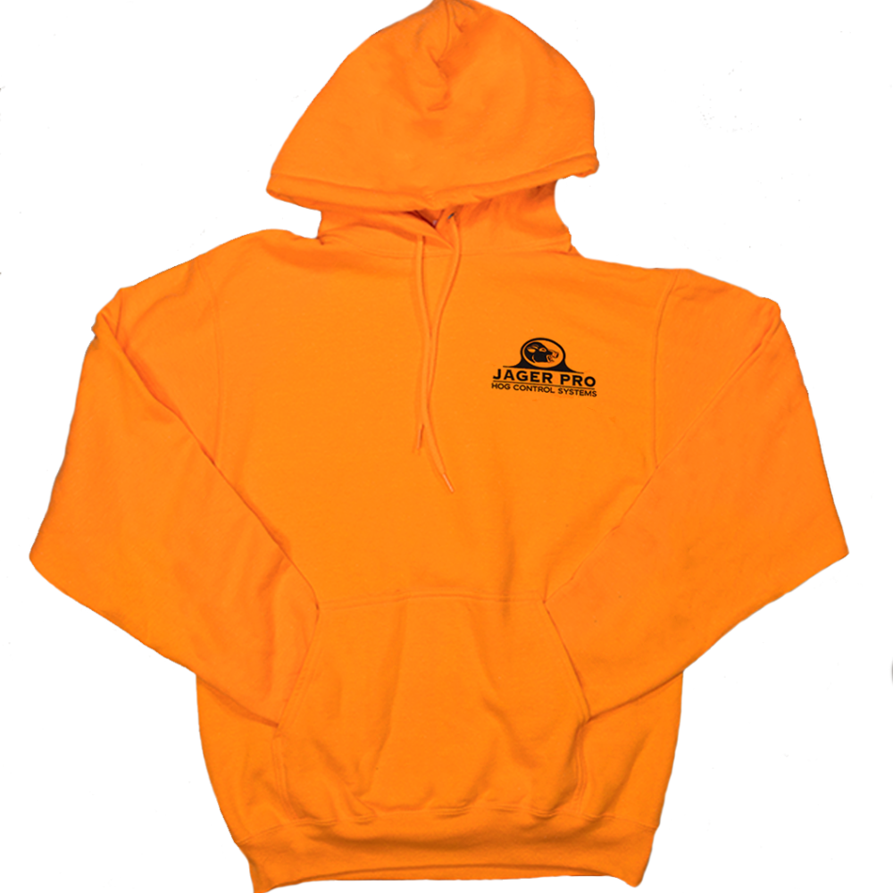 Neon Orange Hoodie - JAGER PRO Store