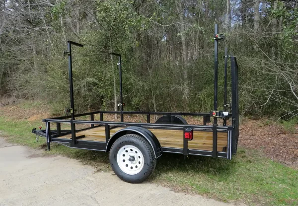Rear view of Trap Trailer